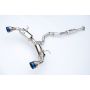 Invidia HS12SST6N21GT 12+ Subaru BRZ / Toyota 86 N2 60mm Single Layer Titanium Burnt Tips Cat-Back Exhaust