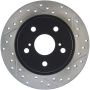 StopTech SportStop 10-13 Scion tC Slotted & Drilled Left Rear Rotor