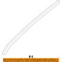 Mopar 55079290AD MOLDING, Roof