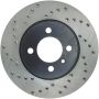 Stoptech 128.34018R Drilled Sport Brake Rotor