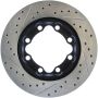 Stoptech 127.66026L Slotted & Drilled Sport Brake Rotor
