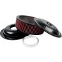 ALLSTAR PERFORMANCE ALL25925 LW 14in A/C Kit Black 5in Washable Element