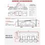 Edelbrock Manifold Perf RPM for GM LS3 Carburated w/ Timing Control Module