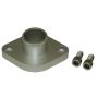 Moroso 63477 Chevrolet Big Block/Small Block Water Outlet Filler Neck - 1.5in Hose w/O-Ring - Aluminum