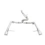 AWE Tuning 3020-32044 VW MK7 Golf Alltrack/Sportwagen 4Motion Track Edition Exhaust - Polished Silver Tips