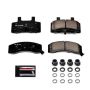PowerStop Z23-370 PowerStop - Z23 Daily Driver Carbon-Fiber Ceramic Brake Pads with Hardware Kit
