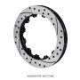 Wilwood 160-7172-BK Rotor-SRP48 SPC-37-RH-BLK-Drill 12.88 x 1.25 - 12 on 8.75in