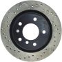 Stoptech 128.34078R 06 BMW 325 Series / 07-09 BMW 328 Series Drilled Right Rear Rotor