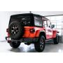 AWE Tuning 3015-33001 2018+ Jeep Wrangler JL/JLU Tread Edition Axle-Back Dual Exhaust - Diamond Black Tips