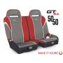 PRP Seats A65 PRP Polaris RZR S 900/XP 1000/Turbo/Turbo S GT/S.E. 50/50 Front Suspension Bench Seat