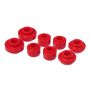 Prothane 6-1214 86-95 Ford Taurus Front Strut Arm Bushings - Red