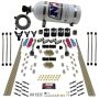 Nitrous Express 93106-10 8 CYL DRY DIRECT PORT, DUAL STAGE, 4 SOLENOIDS, WITH 10LB BOTTLE (200-600HP)