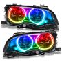 Oracle Lighting 8113-334 Pre-Assembled Headlights, Halogen, ColorSHIFT(tm) - No Controller