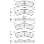 Stoptech 305.06250 Street Select Brake Pads - Front