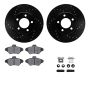 Dynamic Friction 8612-54002 Rotor Kit