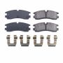 PowerStop 17-754 PowerStop - Z17 Low-Dust Ceramic Brake Pads with Hardware