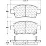 Stoptech 305.08220 Street Select Brake Pads - Rear