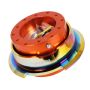 NRG SRK-280OR-MC Quick Release Gen 2.8 - Orange Body / Neochrome Ring