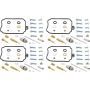 All Balls Racing 26-1641 1996 Yamaha XVZ 1300 A Royal Star Carburetor Rebuild Kit