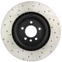 Stoptech 127.22011L Slotted & Drilled Sport Brake Rotor