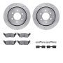 Dynamic Friction 7412-54103 Rotor Kit