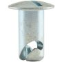 ALLSTAR PERFORMANCE ALL19215 Oval Hd Fasteners 5/16 .500in 50pk Steel