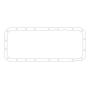 Cometic Gasket C5606-060 Cometic Chrysler Gen-2 Hemi .060in AFM Oil Pan Gasket