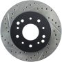 Stoptech 127.62007R Slotted & Drilled Sport Brake Rotor