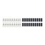 QUICKCAR RACING PRODUCTS QRP57-571-20 Ring Terminal 5/16in 8 Ga w/Heat Shrink 20pk