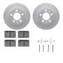Dynamic Friction 4612-27000 Rotor Kit