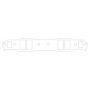 COMETIC GASKETS CAGC5528-060 Intake Gasket Set - SBC