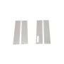 Putco 402678 17-20 Ford SuperDuty - Crew Cab / SuperCab - w/Keypad Stainless Steel Pillar Posts Classic
