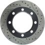 Stoptech 127.65012L Slotted & Drilled Sport Brake Rotor