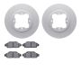 Dynamic Friction 4502-59103 Rotor Kit