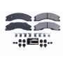 PowerStop Z23-1411 PowerStop - Z23 Daily Driver Carbon-Fiber Ceramic Brake Pads with Hardware Kit