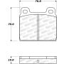 Stoptech 308.00451 Street Brake Pads