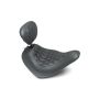 Mustang Motorcycle 83043 Mustang 18-21 Harley Low Rider, Sport Glide Wide Tripper Solo Seat w/DBR Diamond Stitch - Black