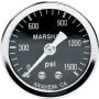 ALLSTAR PERFORMANCE ALL80218 1.5in Gauge 0-1500PSI Dry Type