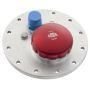 2-1/2 12-Bolt Fuel Plate w/Billet Twist Cap