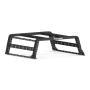 Road Armor 650BRS69B-OVLD Universal 6-1/2ft Beds TRECK Adj Bed Rack w/Strap/Rails - Tex Blk (w/o Brackets)