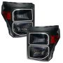 Oracle Lighting 8159-001 LED Pre-Assembled Headlights, Black, White