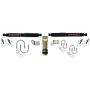 Skyjacker 8218 DUAL STAB KTBLACK W/BLK BT