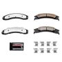 PowerStop Z36-1329 PowerStop - Z36 Truck and SUV Carbon-Fiber Ceramic Brake Pads with Hardware Kit