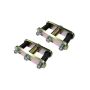 Fishbone Offroad FB27222 Front or Rear Greaseable Shackles FB27222