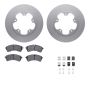 Dynamic Friction 4512-54233 Rotor Kit