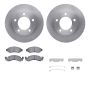 Dynamic Friction 6512-42132 Rotor Kit