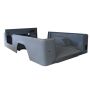 OMIX 12002.15 Reproduction Steel Body Tub- 81-86 CJ8 (Scrambler)