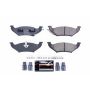 PowerStop Z23-715 PowerStop - Z23 Daily Driver Carbon-Fiber Ceramic Brake Pads with Hardware Kit