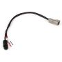 Haltech HT-130047 CAN Adaptor Loom DTM-4 to 6-Pin Circular Connector
