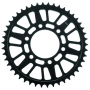 BikeMaster 965347 Kawasaki Rear Steel Sprocket 530 46T - Black